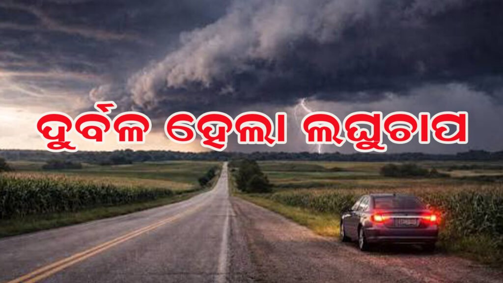 ରାଜ୍ୟରେ ହାଲୁକା ବର୍ଷା