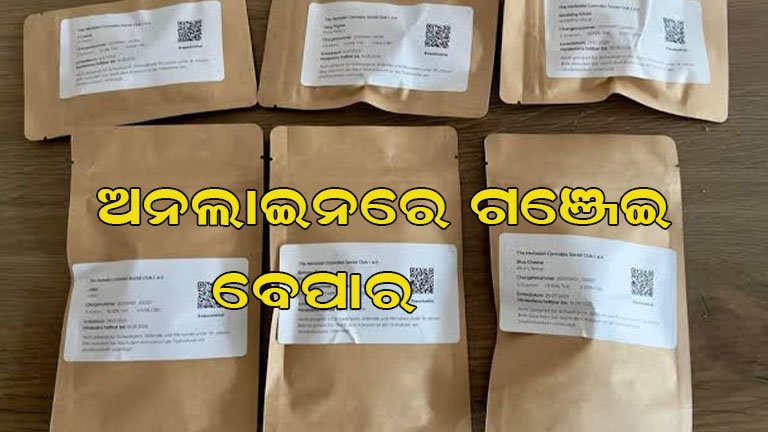 ଅନ୍‌ଲାଇନ୍‌ରେ ଚାଲିଥିଲା ଗଞ୍ଜେଇ ଡିଲ୍‌, ପର୍ଦ୍ଦାଫାସ୍‌ କଲା ପୁଲିସ