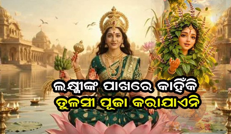 ମା’ ମହାଲକ୍ଷ୍ମୀଙ୍କ ନୀତିକାନ୍ତିରେ ଲାଗେନି ତୁଳସୀ କାହିଁକି ? କ’ଣ ରହିଛି ପୌରାଣିକ